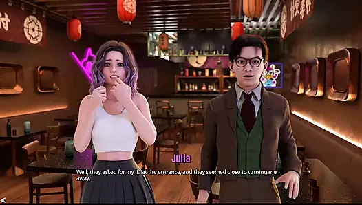 Julia Japonya'da 6 tanaka himiko göğüslerine boşalıyor