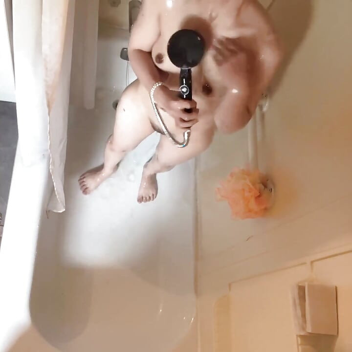 POV Hana in Shower Time POV Video