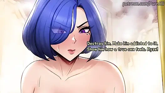 Ryze and Ariana from RWFD manhwa look for a great cock (Sex JOI)