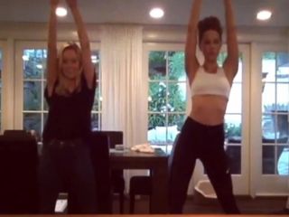 Kate Beckinsale - exercícios quentes