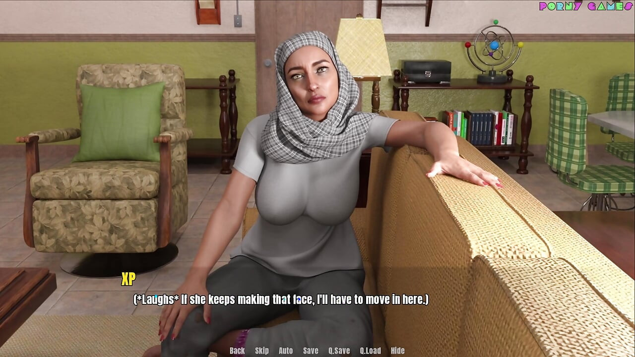 Oma's huis van Moonbox - hardcore-seks met een sletterige Karen