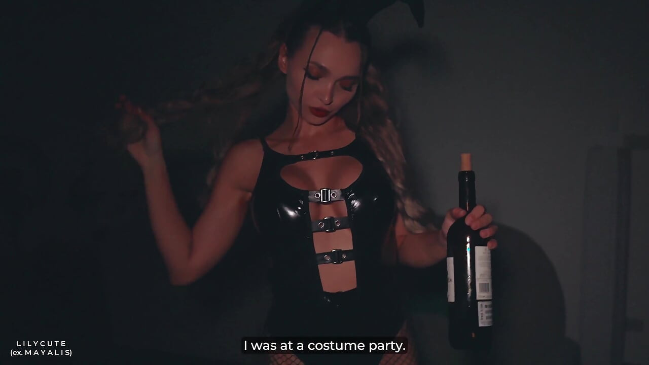 Babe Lily Fucked in Latex at the Afterparty