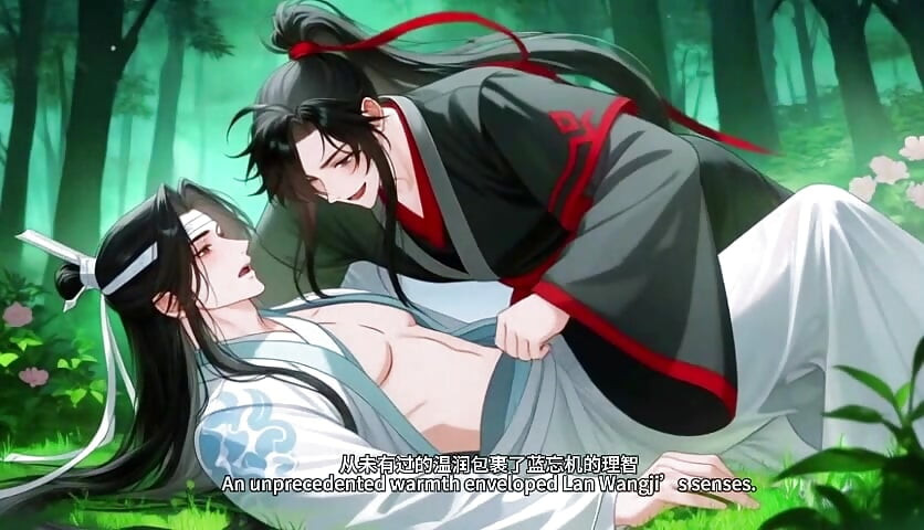 Wei Wuxian and Lan Wangji for the first time
