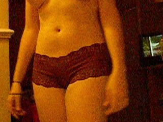 Brunette Teacher Rocio Showing Off