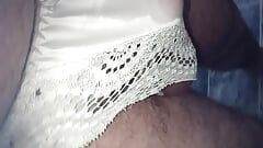 Wife panties cum