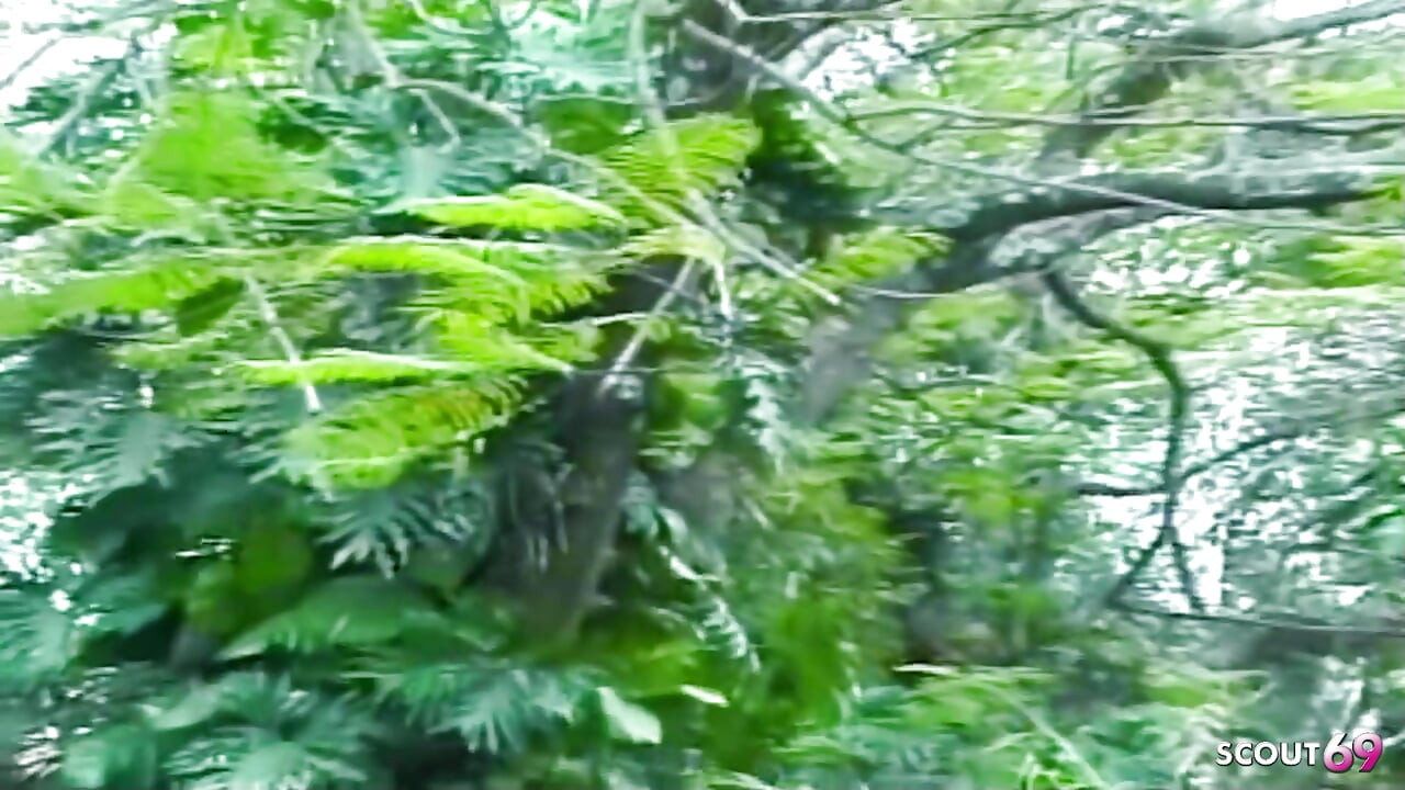 Ladyboy Fucks New Boyfriend Outdoors for the First Time Anal