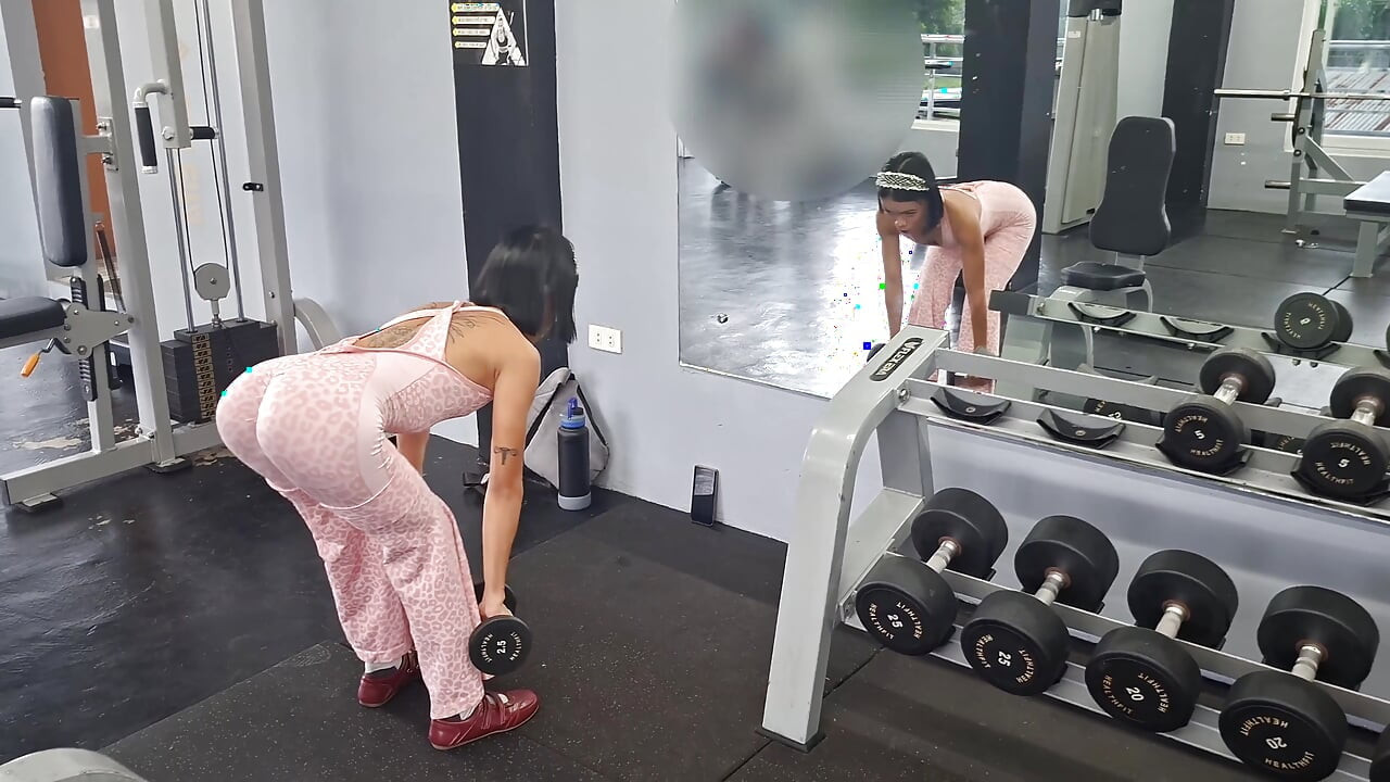 Picked up Sexy Asian at Public Gym - Rimming, Ocean View Doggy, Anal Plug & Leaking Creampie