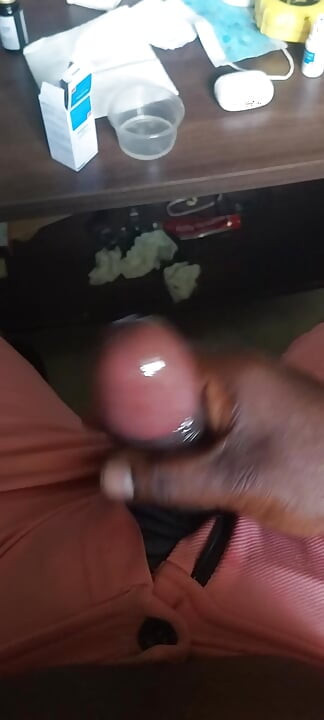 Closeup cumshot