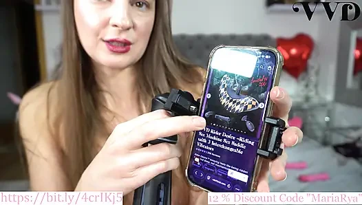 VVD riderdesire sex mashine use Code MariaRya for 12 sale