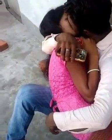 Lover kissing