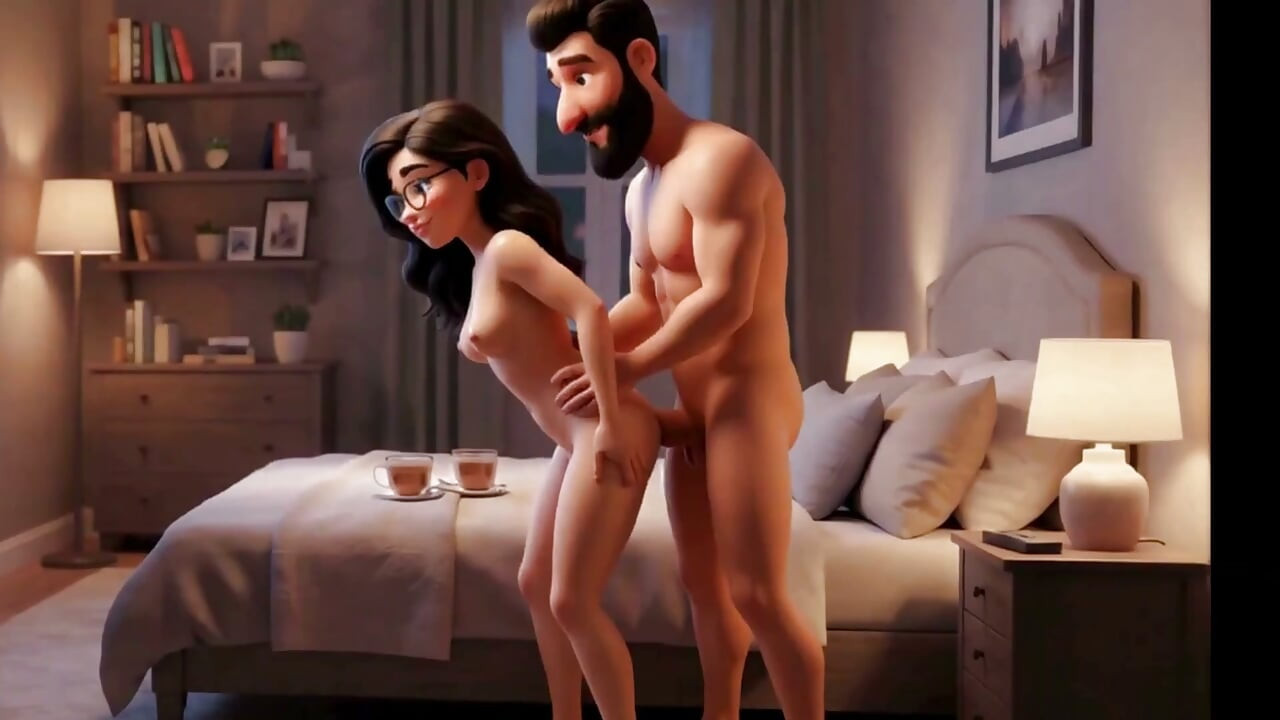 Boss & Secretary Forbidden Romance - AI Animation ASMR