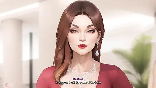 Animation MILF Gives the Newcomer Guy a Gentle, Passionate Hotel Welcome