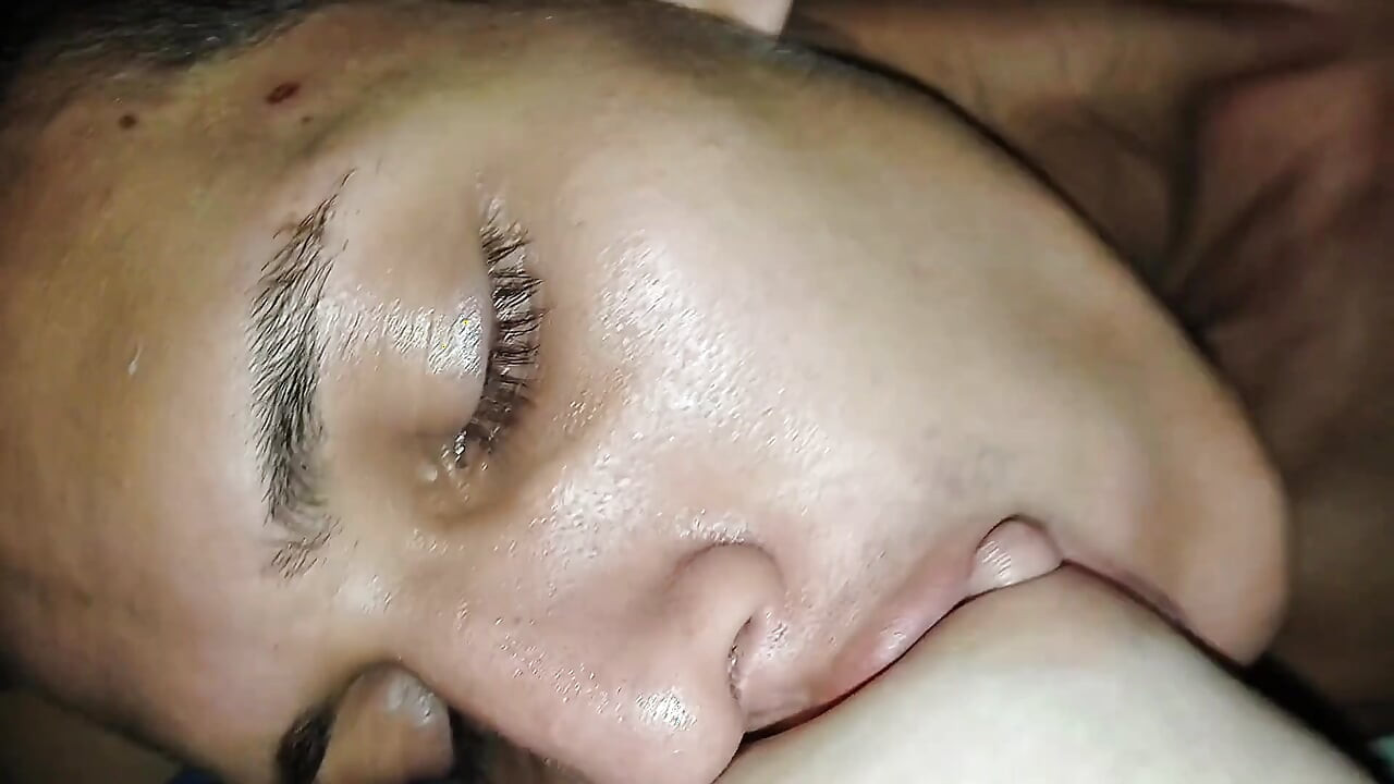 Erotic ASMR Sucking My Girl's Big Milky Breasts