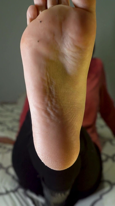 POV: Sniff & Lick My Dirty Sweaty Feet After a Long Day's Work Description