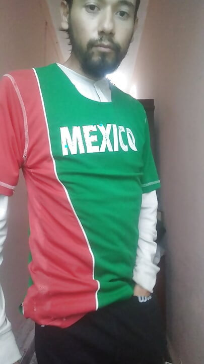 He recorded me with my Mexican national team jersey