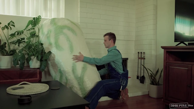 Disruptive Halloween - Creature Hatched From Egg Plants His Seed In Twink