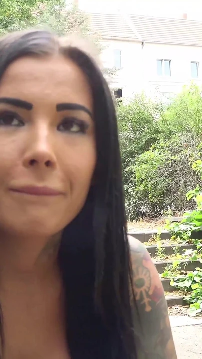 Jaw-dropping moment from "GERMAN SCOUT - TATTOO MODEL SNOWWHITE TALK FUCK AT CASTING"