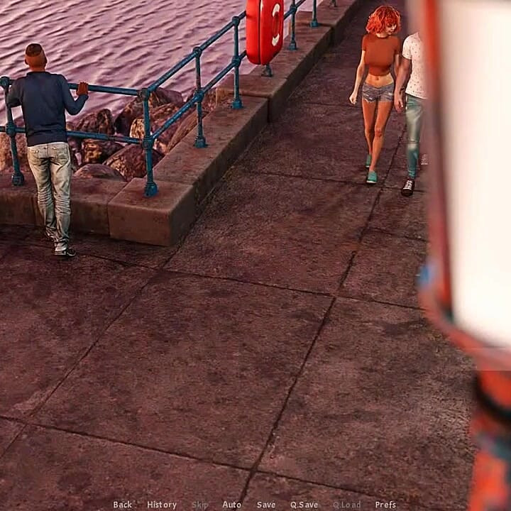 Off the record: cute red head girl in the park ep 7