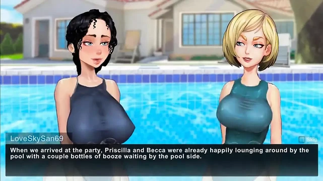 Taffy Tales V0475 Part 56 Foot Sex Pool Party by Loveskysan69