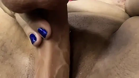 Ona dokunma takıntısı kalın vajinasını spermle derinden dolduruyor