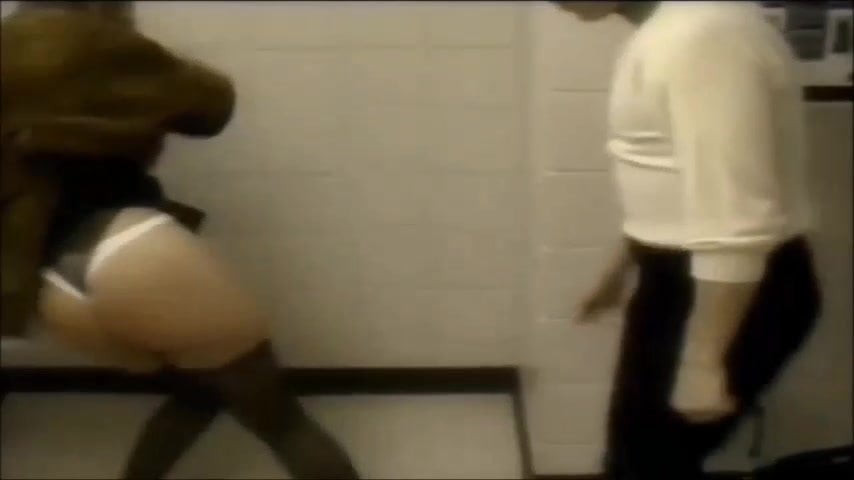 butt smacked