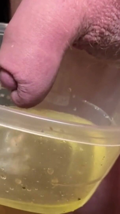 Pissing thru foreskin. Ultimate uncut cock peeing compilation. | Clip 1