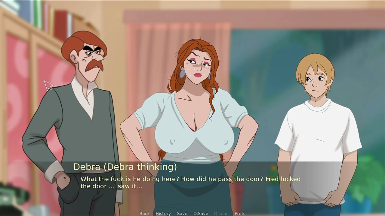 The Secret of thee House - Busty Housemilf rider på sin stedsøns store pik