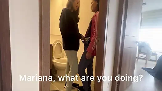 Two married women meet to finger each other in their dirty pussies