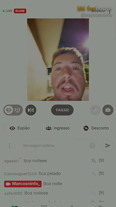 Escutei Pessoas Escondidas No Porão Da Minha Casa Em Live