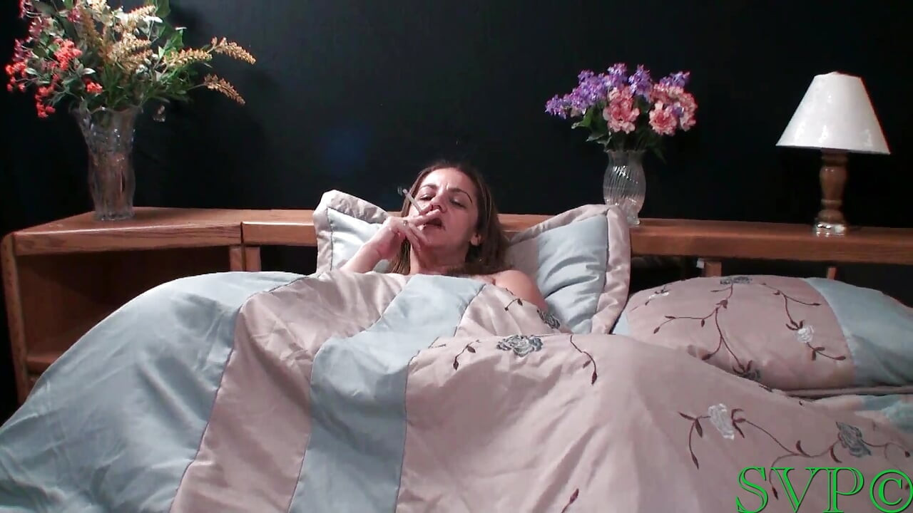 Horny BBW Smoking Stepmother and Stepson Surprise Each Other