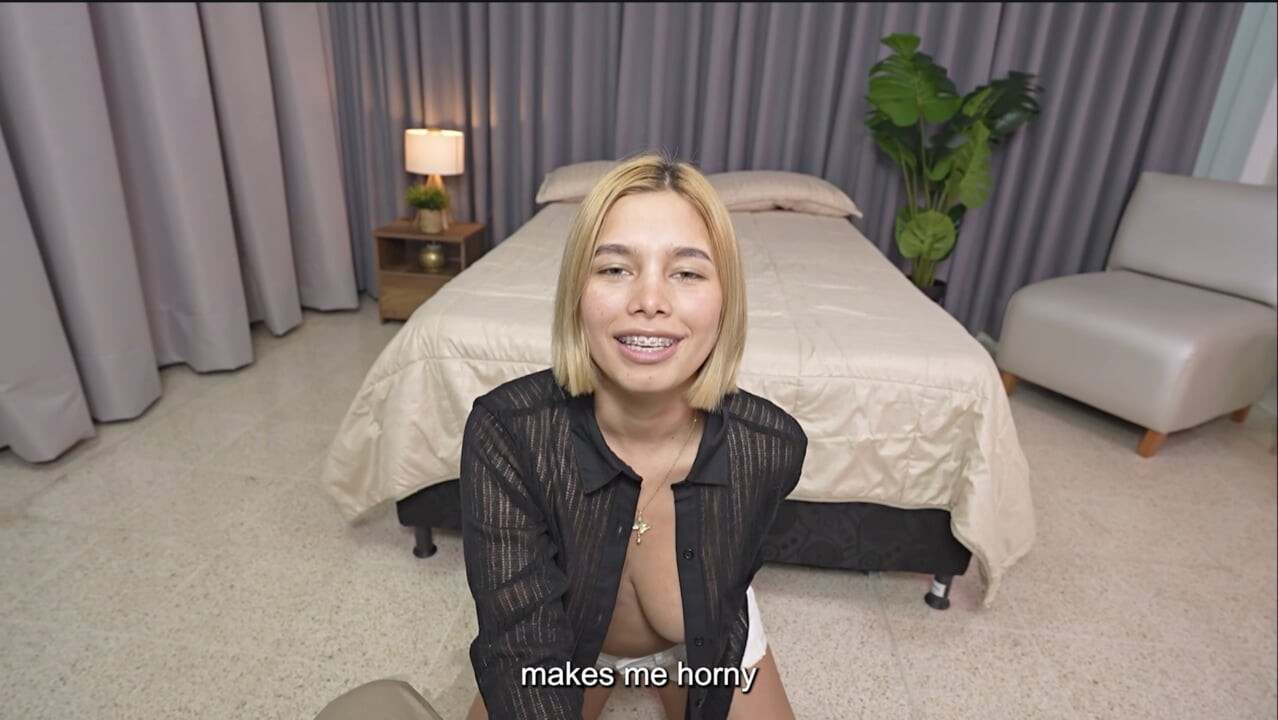 Yenni Leon can't stop without fucking one day, her next dick is her stepbrother, who fucks her hard the way she likes