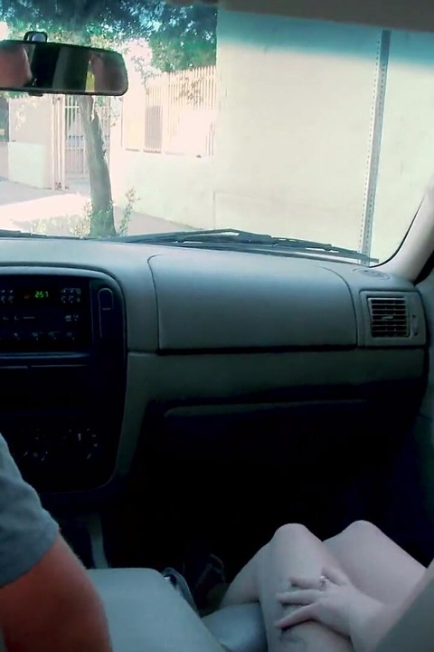 ****** Handjobs Alice Coxxx Jerks Teacher in the Car