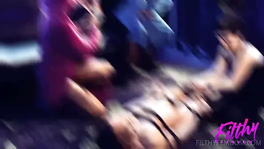 Jet setting Jasmine, King Noire, Dillon Diaz ile kulüpte bts