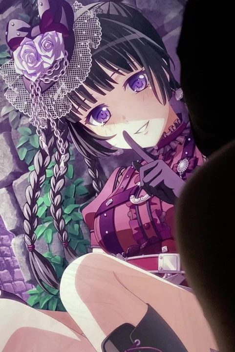 Bang dream Shirokane Rinko : Kiss Masturbation only 1-b