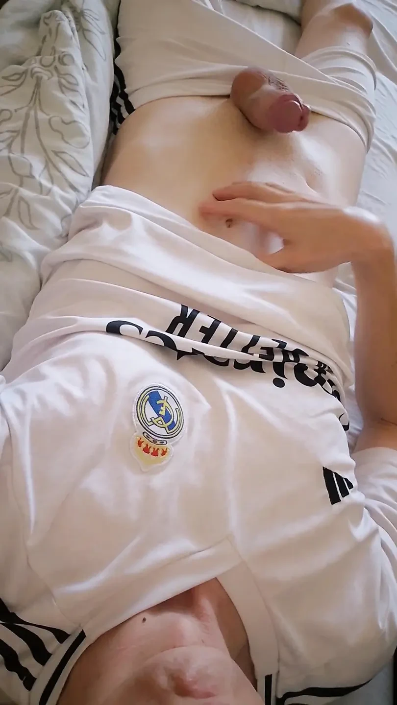 Boy in a Football Uniform