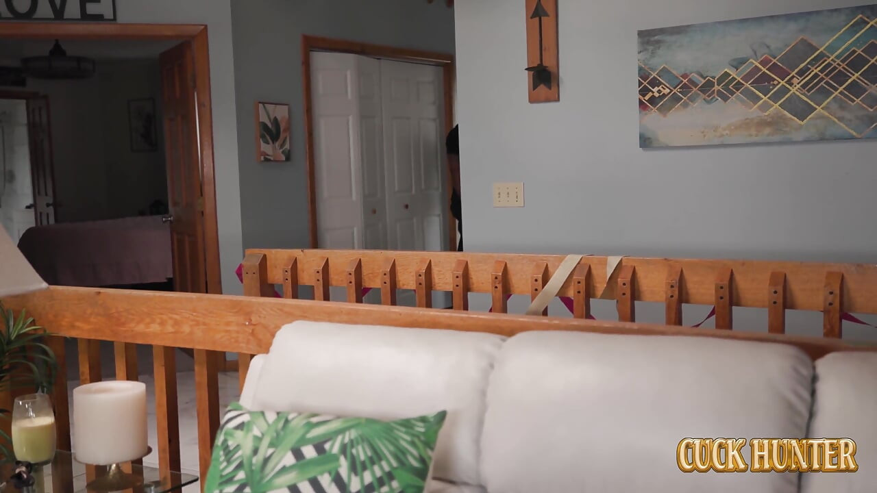 Interracial BBC Cuckold: Kira Fox Begs Black Friend to Ravage Her Tight Pussy While Husband Watches