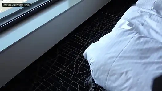 Minyon idol güzellik otel penceresinden ortaya çıktı arkadan çekim dölleme sansürsüz bitiriyor