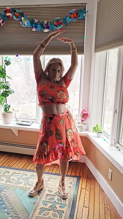 Watch what MOMMY likes to do when She is at Home Alone