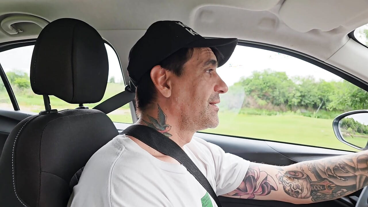 I Suck My Stepbrother's Big Dick in the Car
