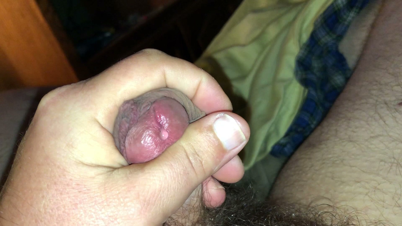 Me stroking my cock