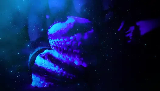 UNSEEN SEX RITUAL FROM ANOTHER DIMENSION! DINOSAURS LICK ON COCK AND MAKE IT CUM!