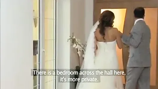 STEP MOM Wife to be get fucked at her wedding