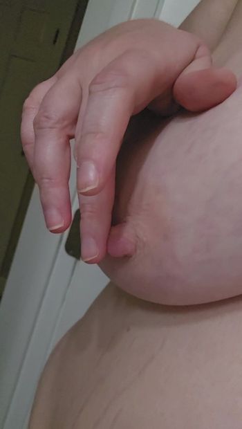 BBW Plays with Nipples and Huge Tits