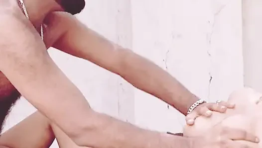 Kalpesh fucked Ruxar on the cot in the jungle