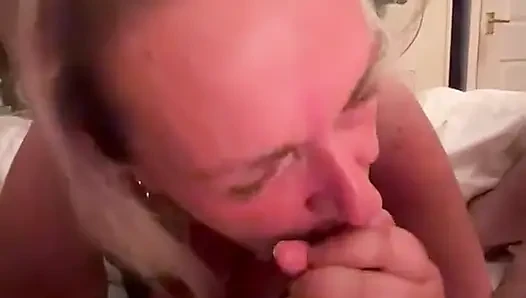 Sloppy blowjob