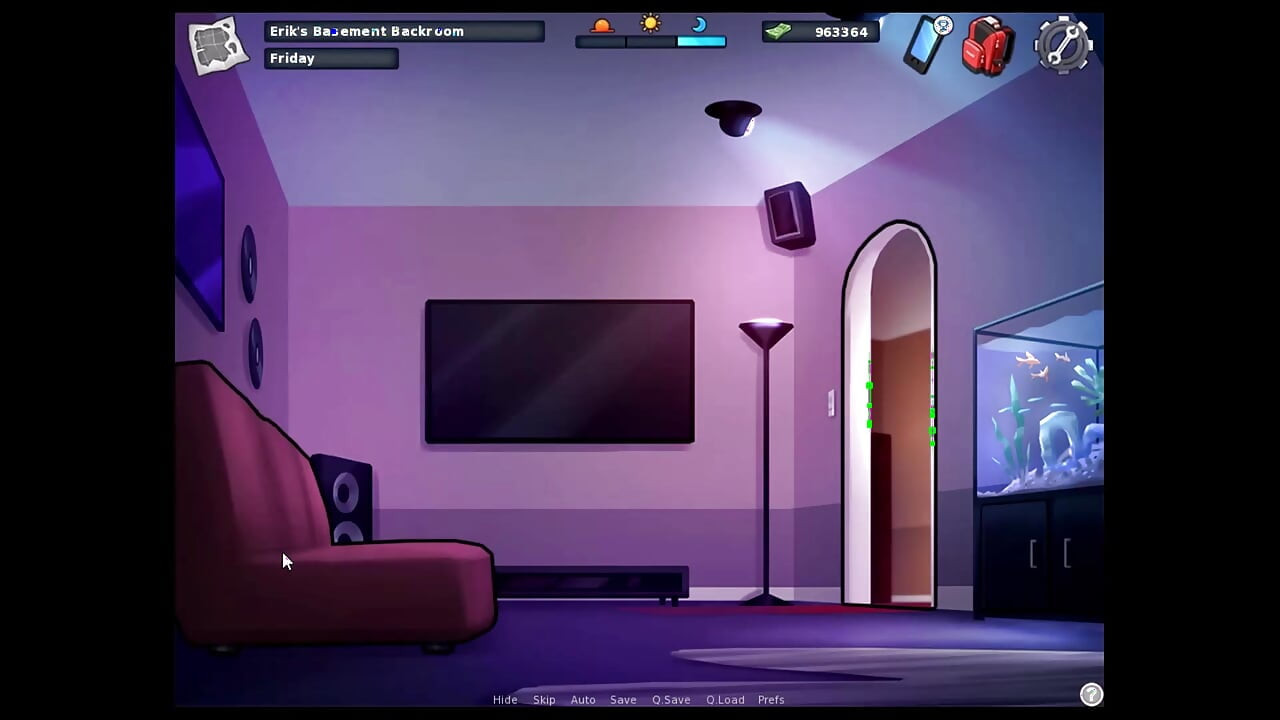 Summertime saga - Johannes เย็ด Odette... ผู้หญิงและ Johannes เล่นหมุนบอทเทล