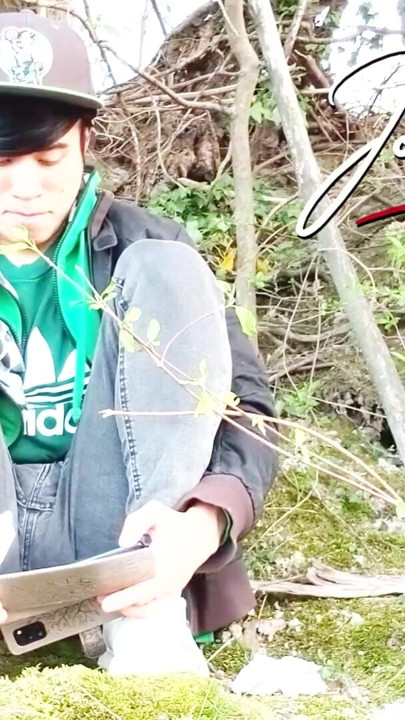 What happens behind the scenes after filming a gay twink’s massive outdoor precum cum ejaculation Cleanup & admiring the scenery | Clip 3