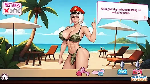 Ep3: Futa Zone: Walkthrough Kontrol Pantat Besar - hari ke-3 tanpa cosplayer