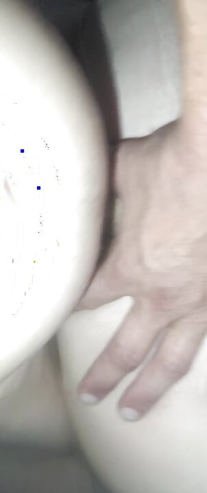 My wife's hairy wet cunt close-up