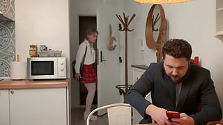 Schoolgirl Came for English Lesson but Got Anal Training Instead